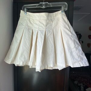 Pleated Mini Skirt